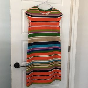 Kate Spade multicolor striped dress (size 10)